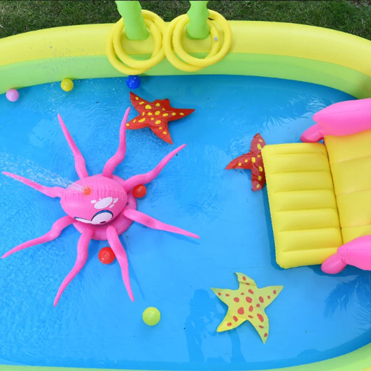 Cheap Price Play Center Giant Inflatable Sea Animal Kiddie Play Pool
