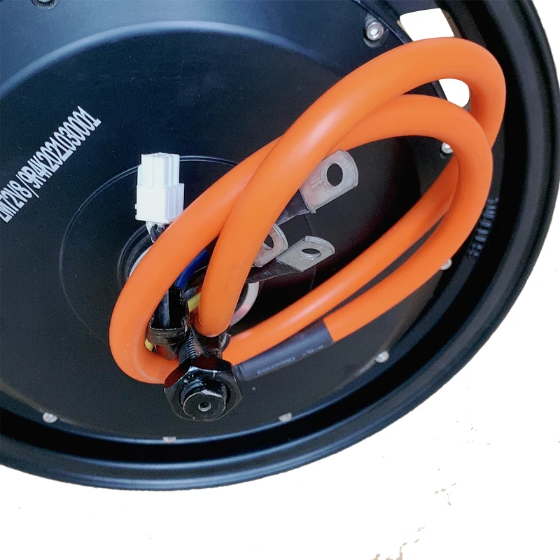 High Speed Brushless DC Electric Scooter Motorcycle Hub Motor Bldc Generator 13 Inch 1500W-3000W Waterproof Sine IE 2 30mm 35mm