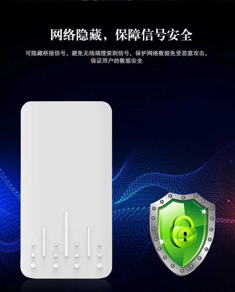 2.4G 300Mbps Wifi Hotspot Wireless Outdoor CPE