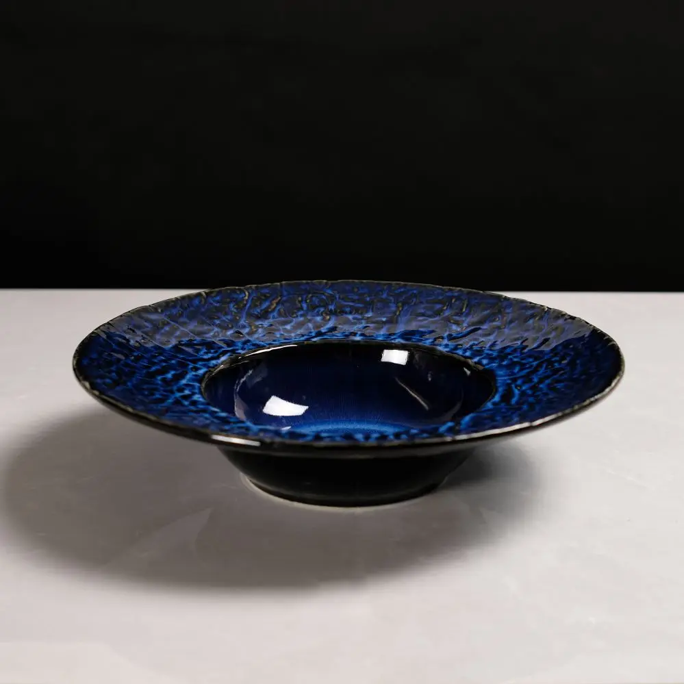 Porcelana Platos Para Restaurant Soup Dishes Pasta Creative Salad Dishes & Plates Restaurante Ceramic Chef Dish Risotto Plate