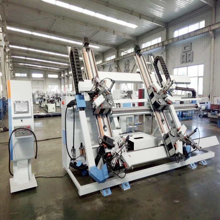 aluminum window door Automatic Four Corner Crimping equipment/alu-alloy super intelligent 4 corner crimping machine