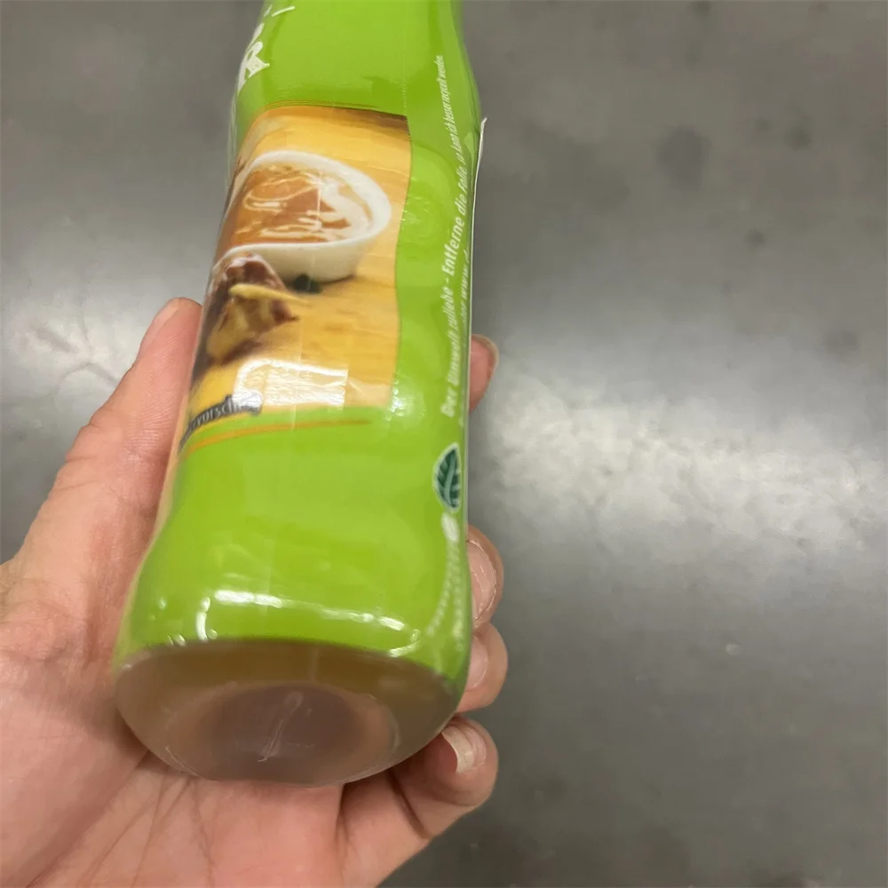 custom pvc pet heat shrink wrap bands for plastic bottles glass jars neck perforated printed printing shrink band labels