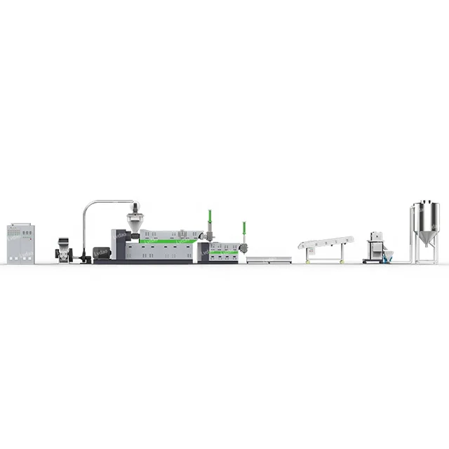 Lvdao New Technology Plastic film waste recycle plastic granules making granulation machine price