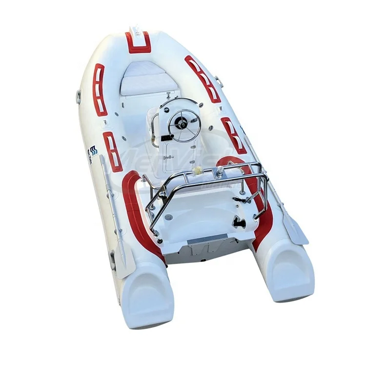 CE 13ft RIB390 жесткий корпус из стекловолокна Orca Hypalon ПВХ надувная рыбацкая лодка зодиака