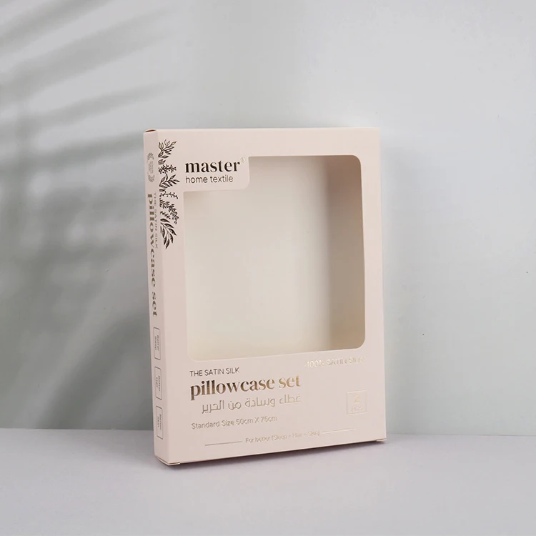 Personalized Custom Cosmetic Paper Box With Transparency Window Paper Card Box Factory