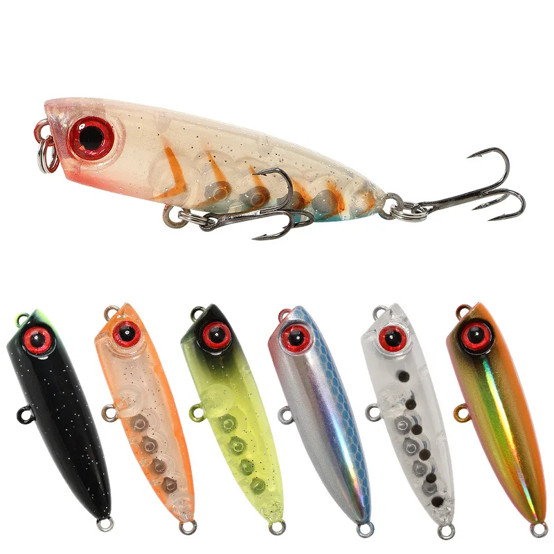 
ZFN 4.5cm 3g sea bass trout crappie minnow unpainted fishing lures trolling 