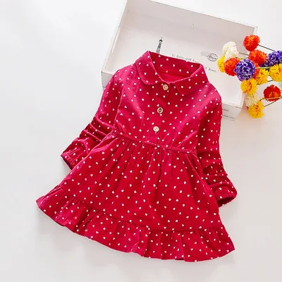 Girls dress 2019 new Korean version of the autumn super-spring spring and autumn little girl lace princess dress children skirt