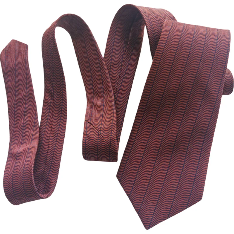Silk & Cotton Blend Custom Logo Man Fashion neckties