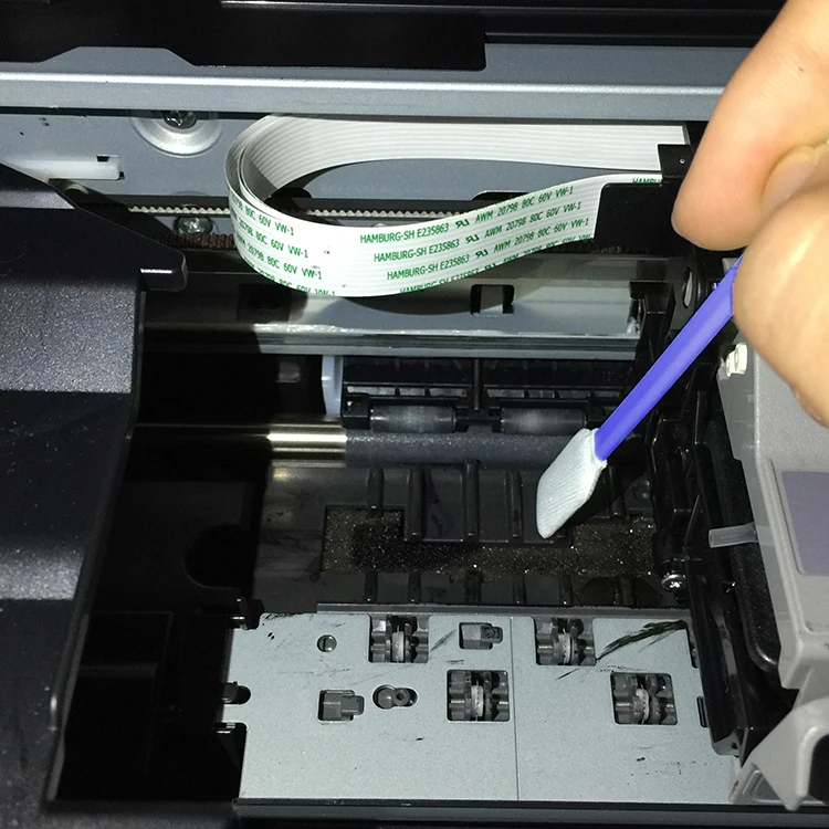 Printer Head Industrial Cleaning 50pcs Dust Free Square Rectangle Polyester Cleanroom  Swab