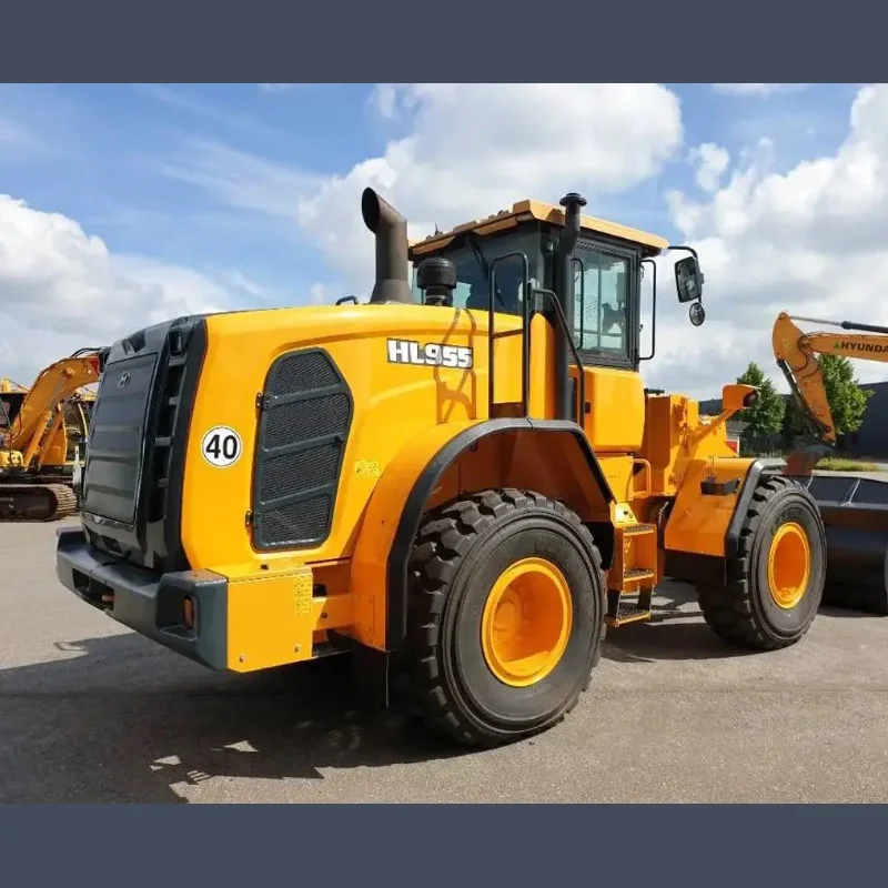 Korea Official Manufacturer 2 Tons 4x4 7 Tons HL955 HL960 HL970 Loader Machine For Hyundai Sale