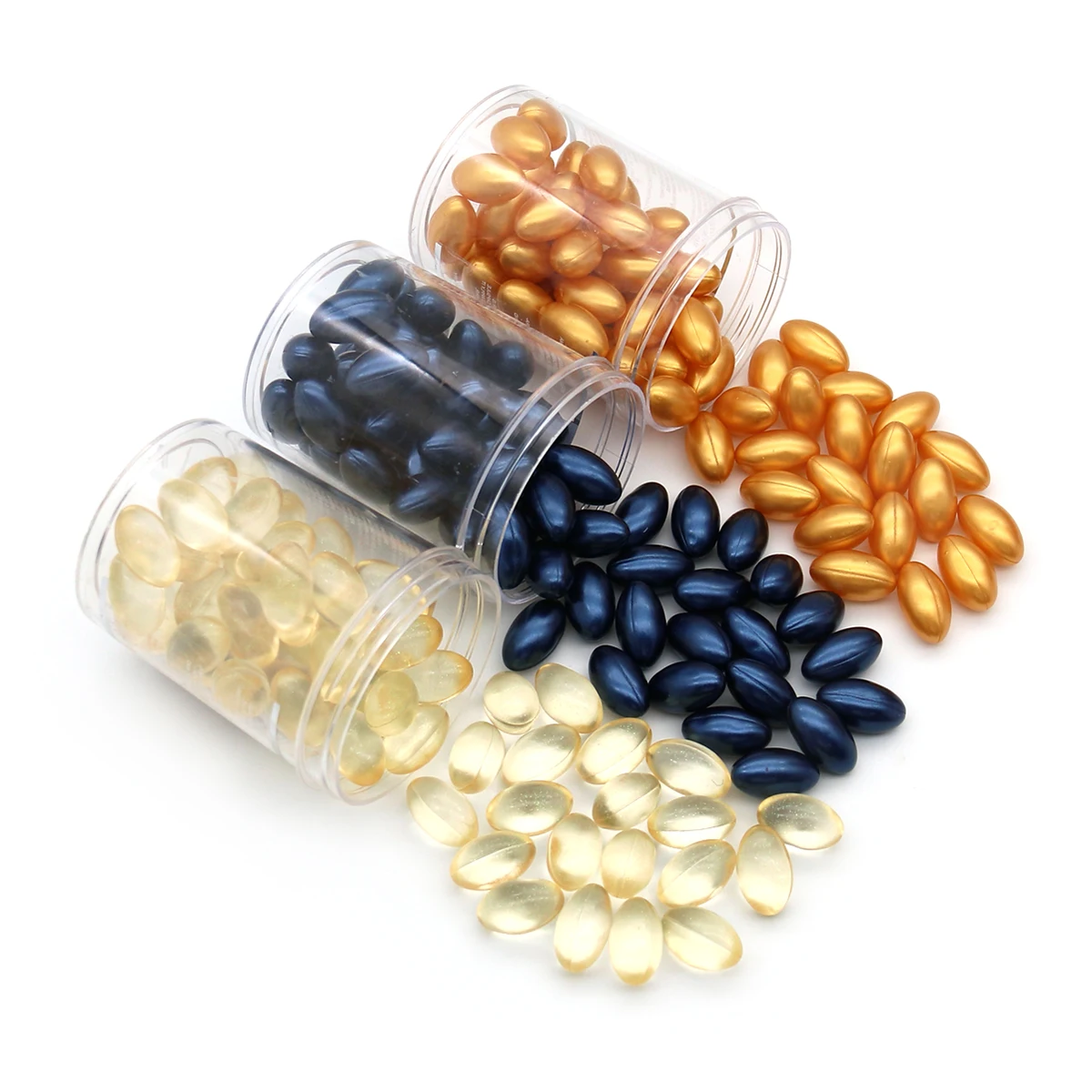 Hair vitamins Ess ential Oil Capsules Makes Hair Strong Smoothing And Ref reshing oil capsule Care Hair Serum Capsules