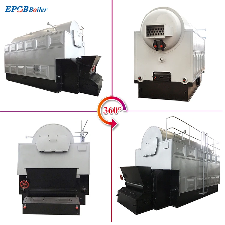 EPCB Industrial 1 to 20 Ton Fire and Water Tube Biomass Coal Fired Steam Boiler