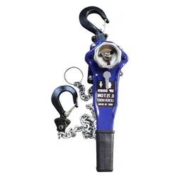 Small Portable Aluminum Alloy Hand Chain Lever Hoist winch