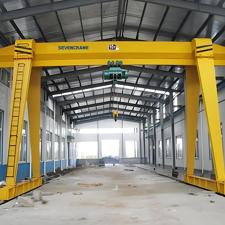 heavy gantry crane 30 ton 20 ton girder rubber tired compact 35 t gantry crane for lifting precast concrete beam
