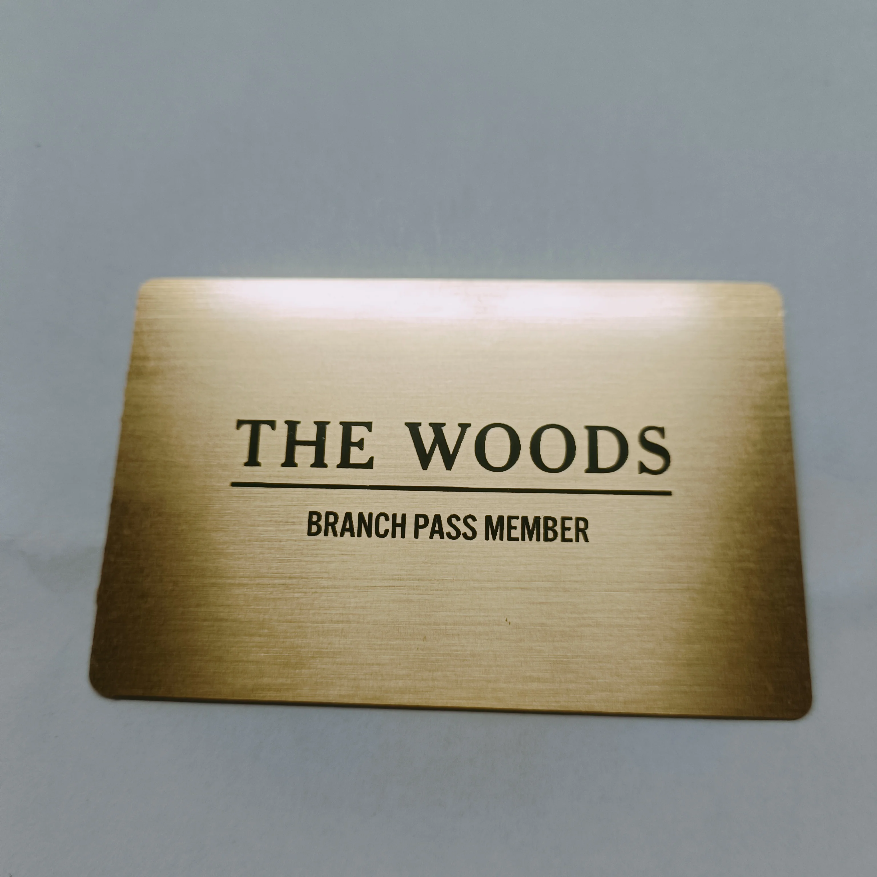 Custom NFC business cards metal business card with NFC chip aluminum NFC card