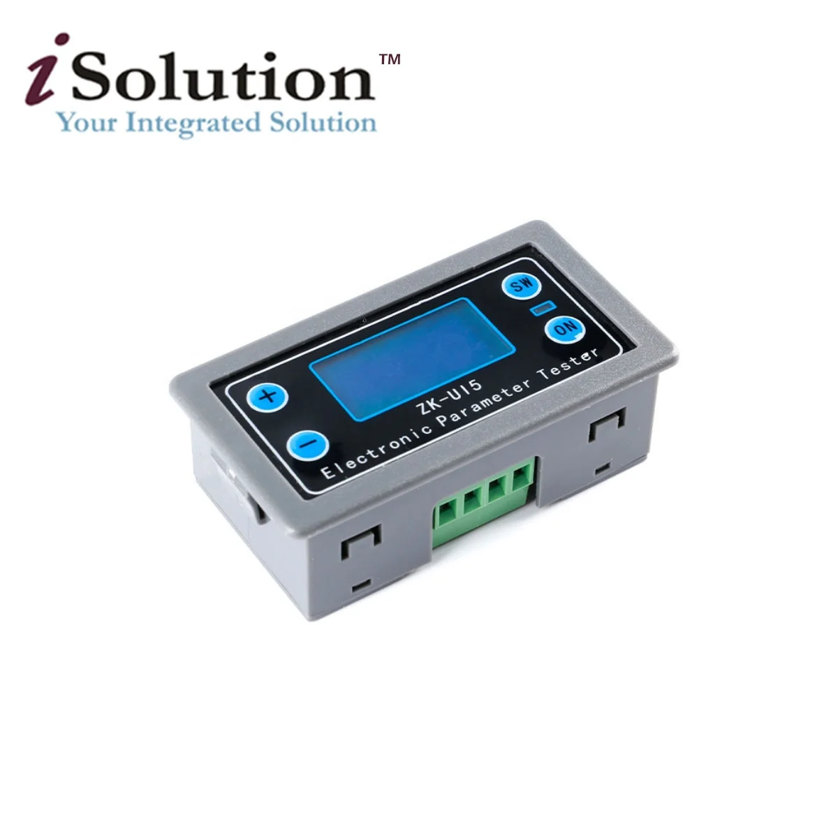 ZK-UI5 DC5-38V Battery Tester Voltmeter Ammeter Load Monitor Charger Tester Power Capacity Meter Charge Discharge Controller