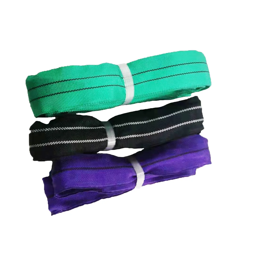 JULI polyester endless type polyester round sling working load 1000kg~1000000kg  Safe factor 7:1