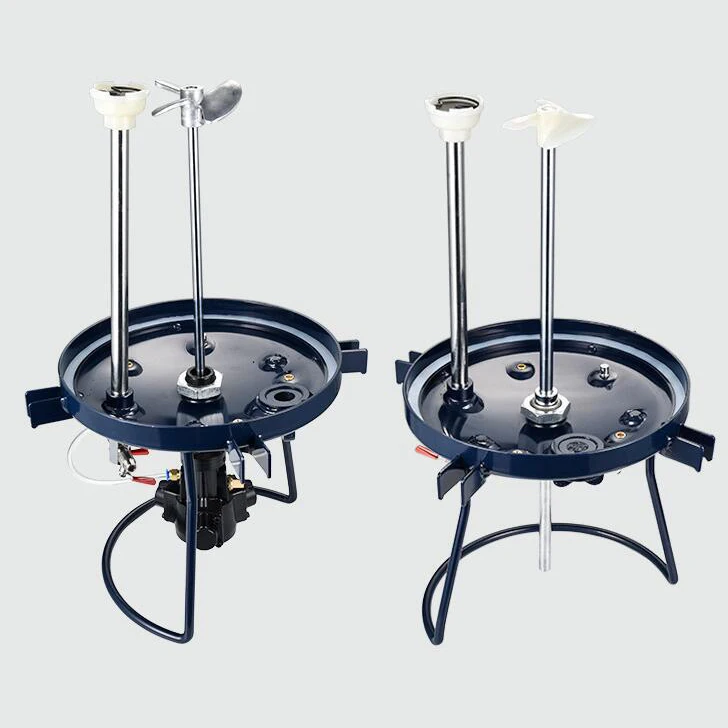 60 Liter Pneumatic Paint Pressure Pot Automatic Agitating Spray Paint Pressure Pot Tank with Air Powered Mixing Agitator Sprayer