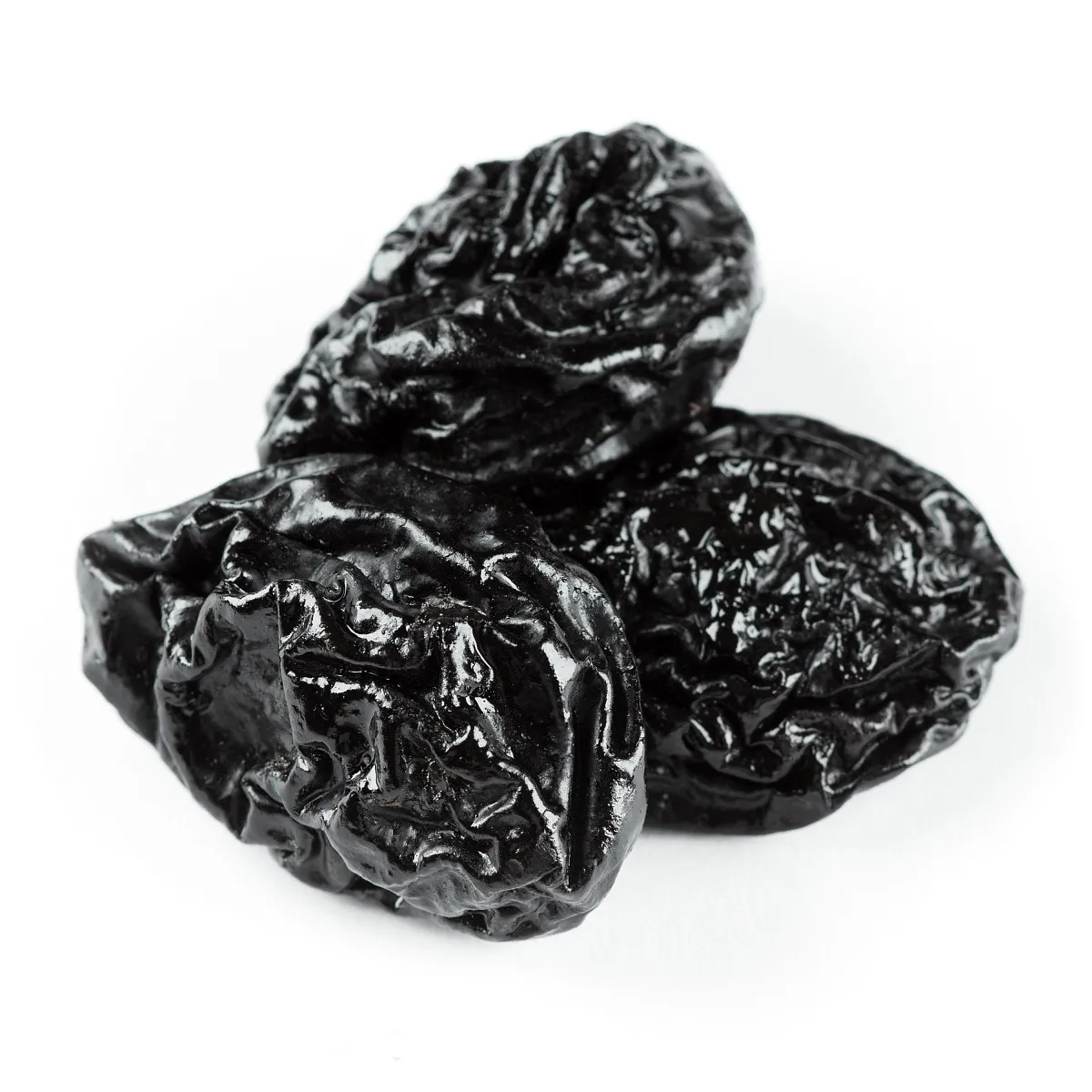 preserved black plum dried prunes with black color