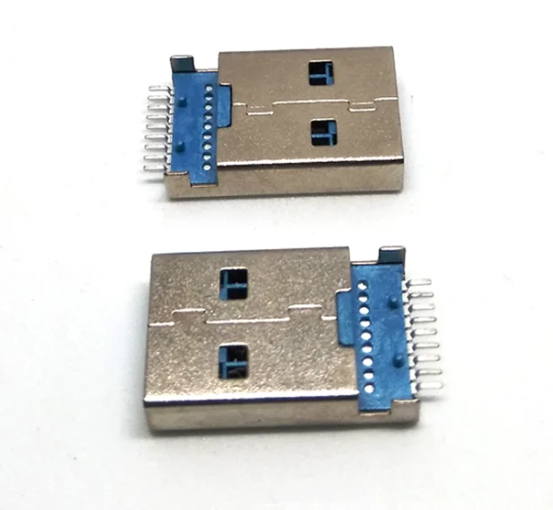 Professional Manufacturer of USB 3.0 A Type Male SMT Connector For Computer