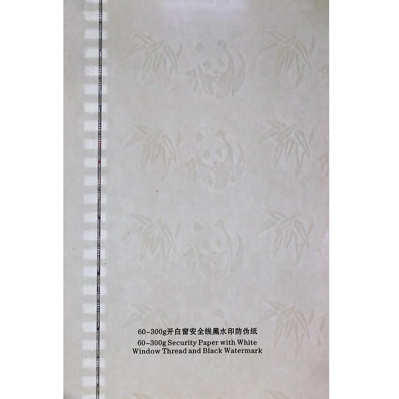 Security certificate printing paper made in China