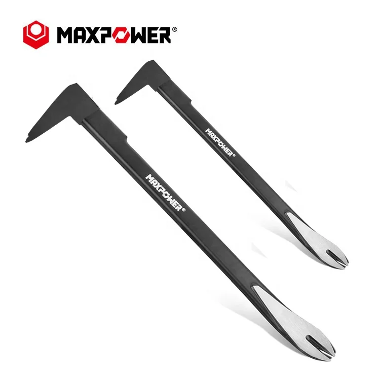 MAXPOWER  High-Carbon Steel Nail Puller Cats Paw Pry Bar Flat Pry Bar