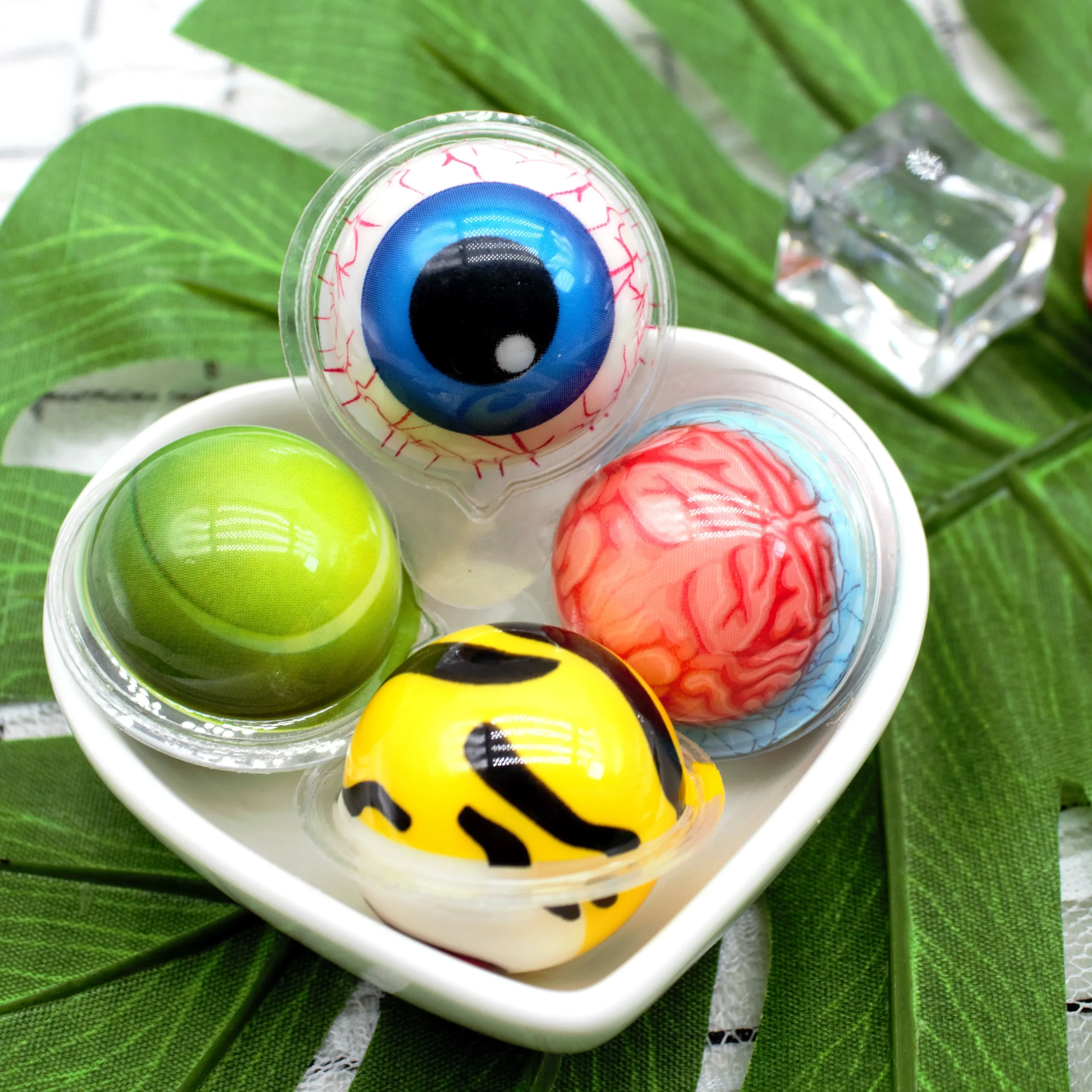 Candy Snack Mixed Fruit Flavor Jam filled Gummy Candy