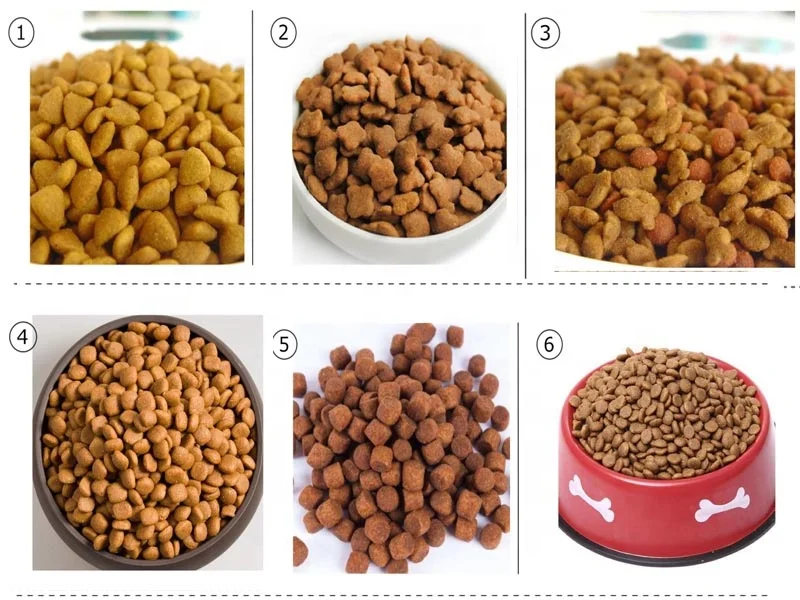 Pet feed processing machinery production equipment dry kibble wet semi-mosture dog cat food machine