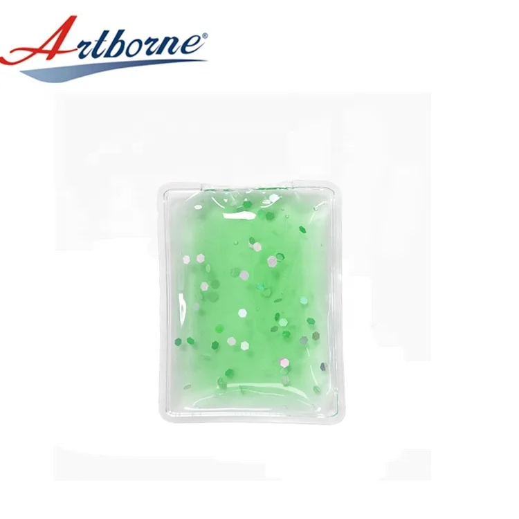 Reusable Hot Cold Pack with Glitter Cooling Gel Pad for Pain Relief Ice Gel Packs Hot Cold Compress Gel Ice Packs Cold Pack