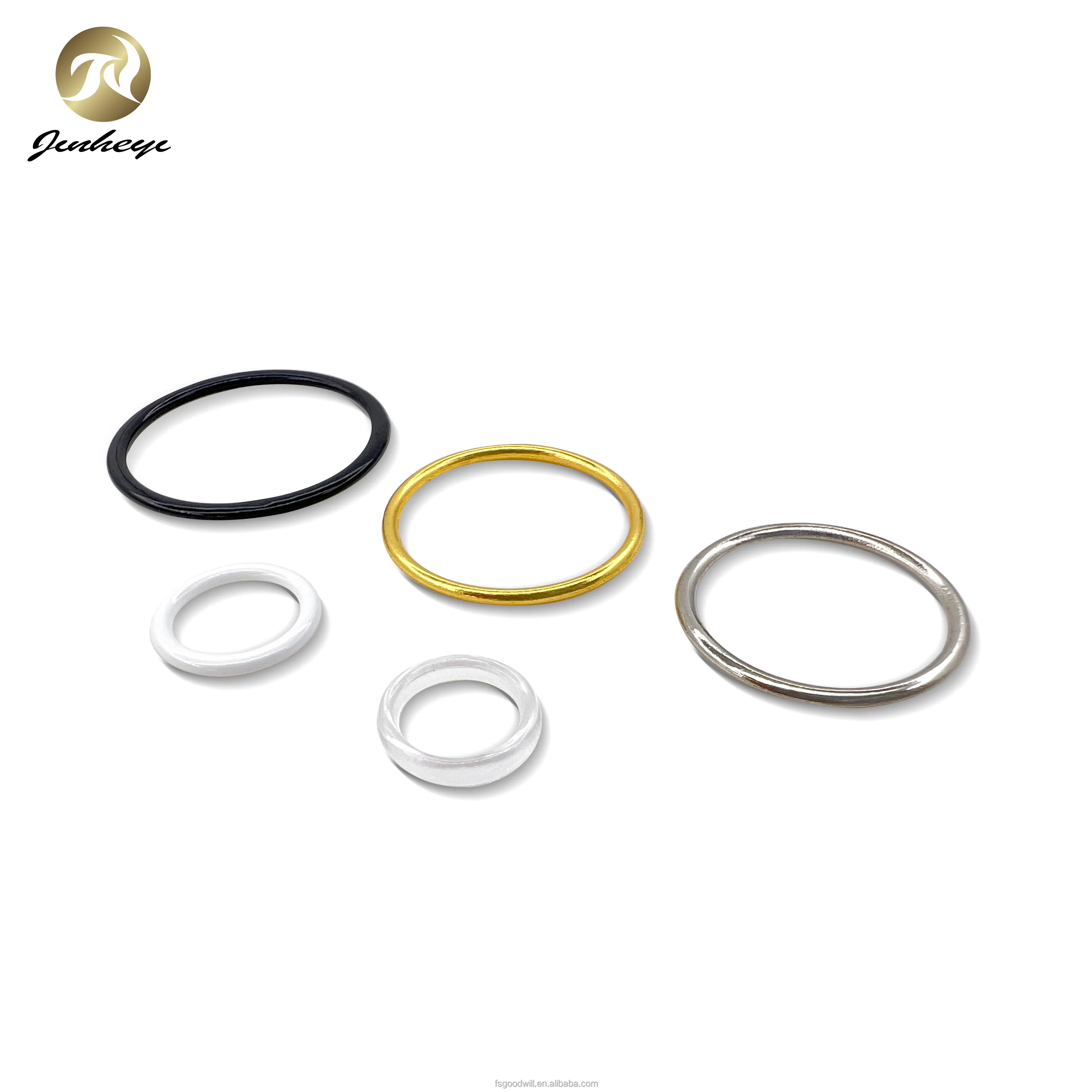 All Size Bikini Underwear Accessories O Ring Different Color Material Gold Silver Black White Clear O Ring For Bar