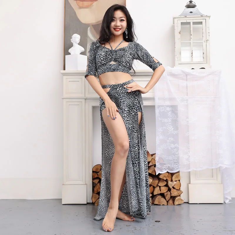 Dancewear Leopard Belly Dance Costumes For Ladies More Sizes