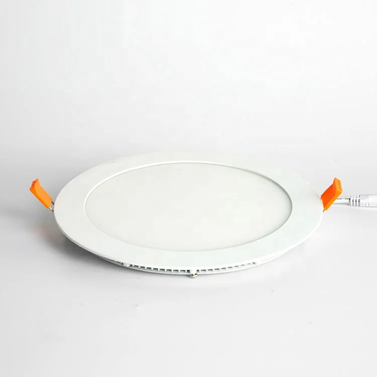 Cheap factory wholesale hot sell ceiling 24w led ultra thin slim round flat panel light price manufacture