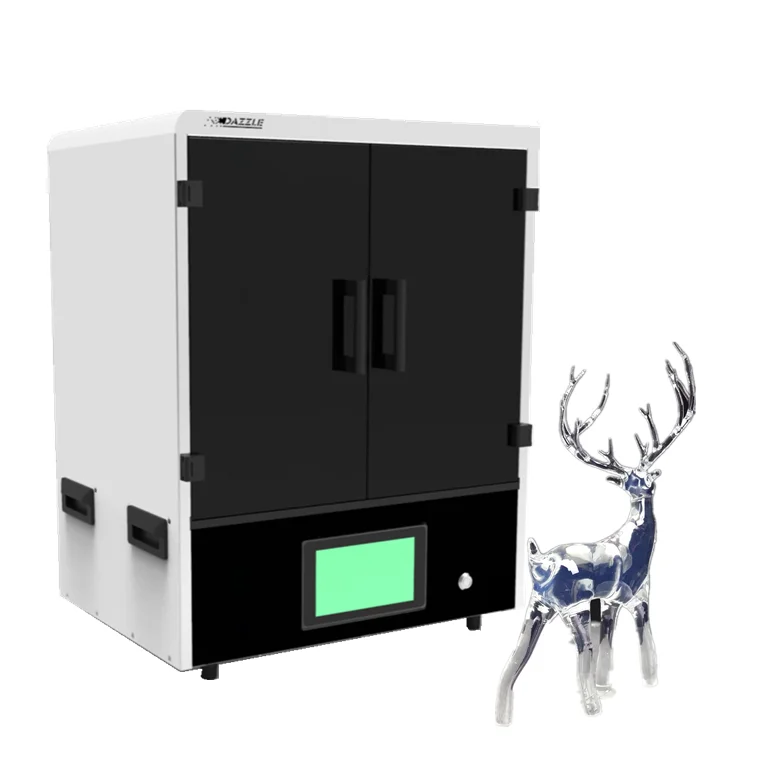 Dazzle Large Size Professional 4k LCD Screen 3D Printer For Toy Jewellery Making Large Format Mass production