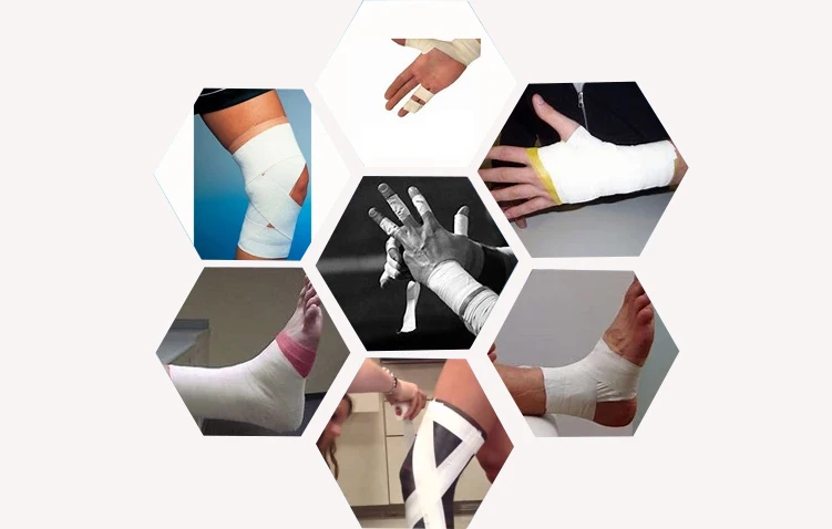 BLUENJOY Best Sell Good Price  Zinc Oxide Tape 5cm Width Use  Prevent Injuries, Protect Wounds and Help Speed up Healing Time