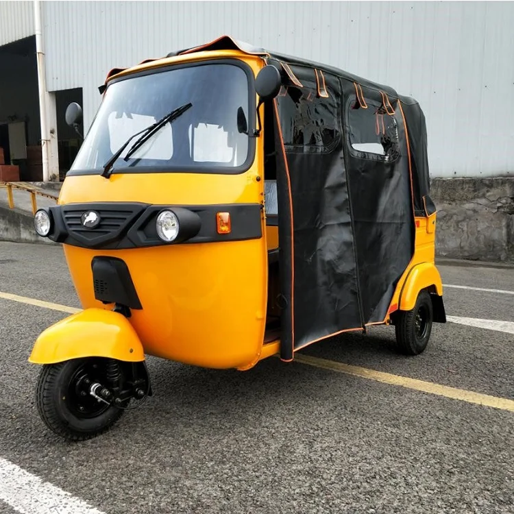 
200Cc Engin Capacity Three Wheel Cabin Motorcycle Passenger Tricycle Taxi For Sale 