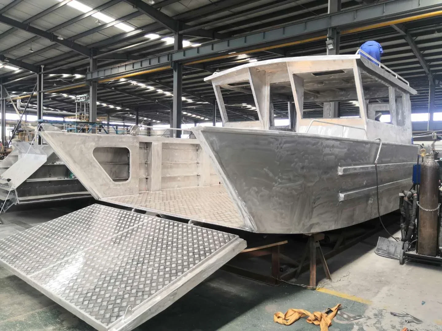 water sports equipment landing craft 9m aluminum boat yacht for sale