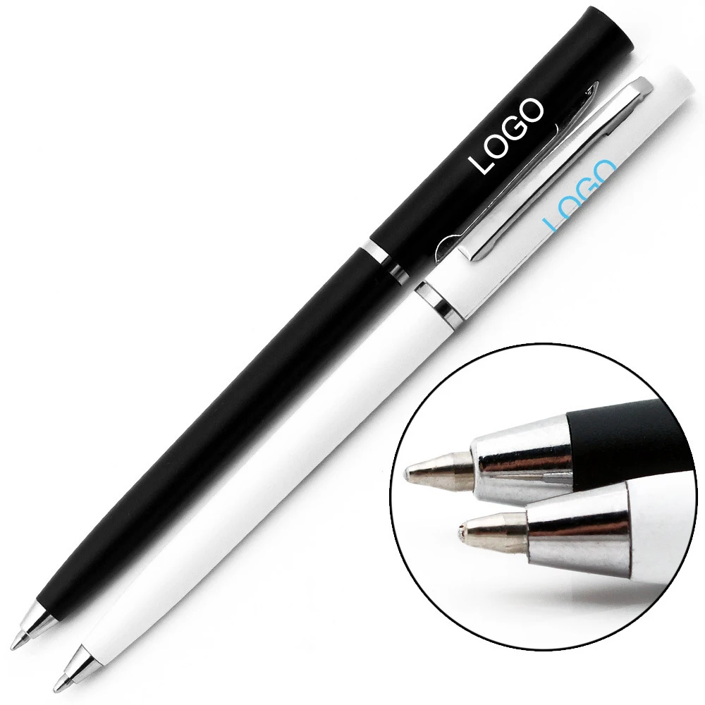 slim plastic twist hilton hotel use advertising pen