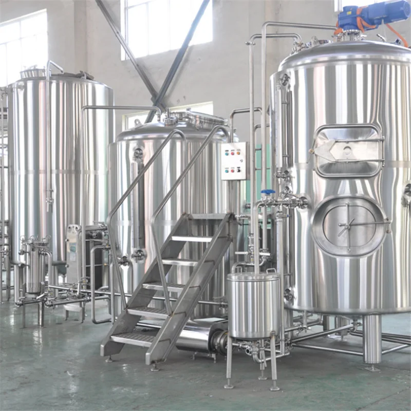 Совершенно новый крафт пивоварения полная система с Mash Tun чайник водоворот горшок ферментация