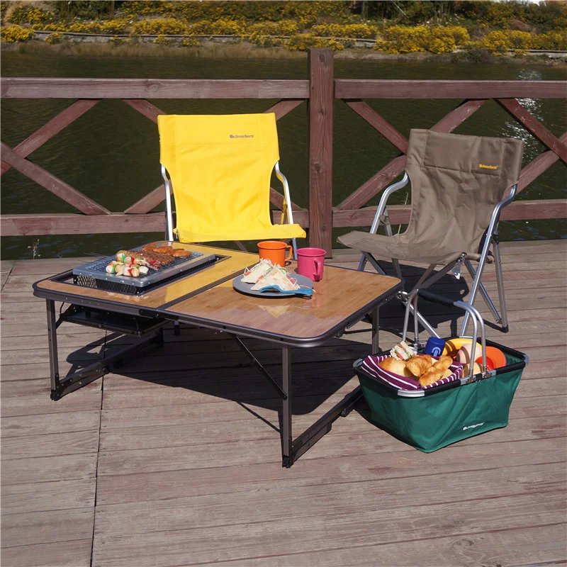 Onwaysports outdoor folding camping table two heights new Japanese design  OW-1069