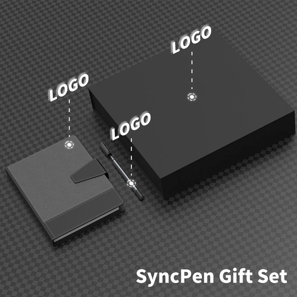 NEWYES Digital Writng Dot Matrix Pen SyncPen BT Connecting Sync Writing Notebook Sync Handwriting Smart Stylus Pen Set