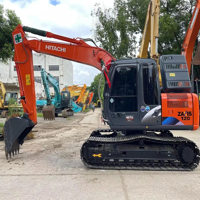 Used hitachi excavator ZX 120 nice condition used hitachi zx120 excavator from Japan ZX120 120-6 12 TON