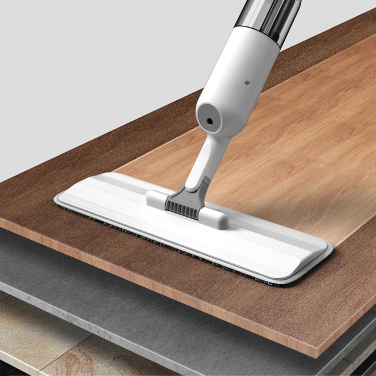 Бытовая швабра с распылителем, поворот на 360 градусов, швабра из микрофибры с распылителем