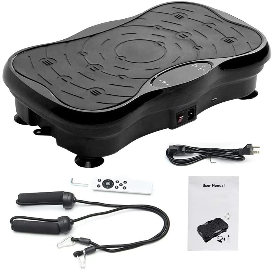 Highly Efficient Burning Fat Foot Shaker power Vibration plate Machine for Circulation Unisex Box Packing Vibrator Plate