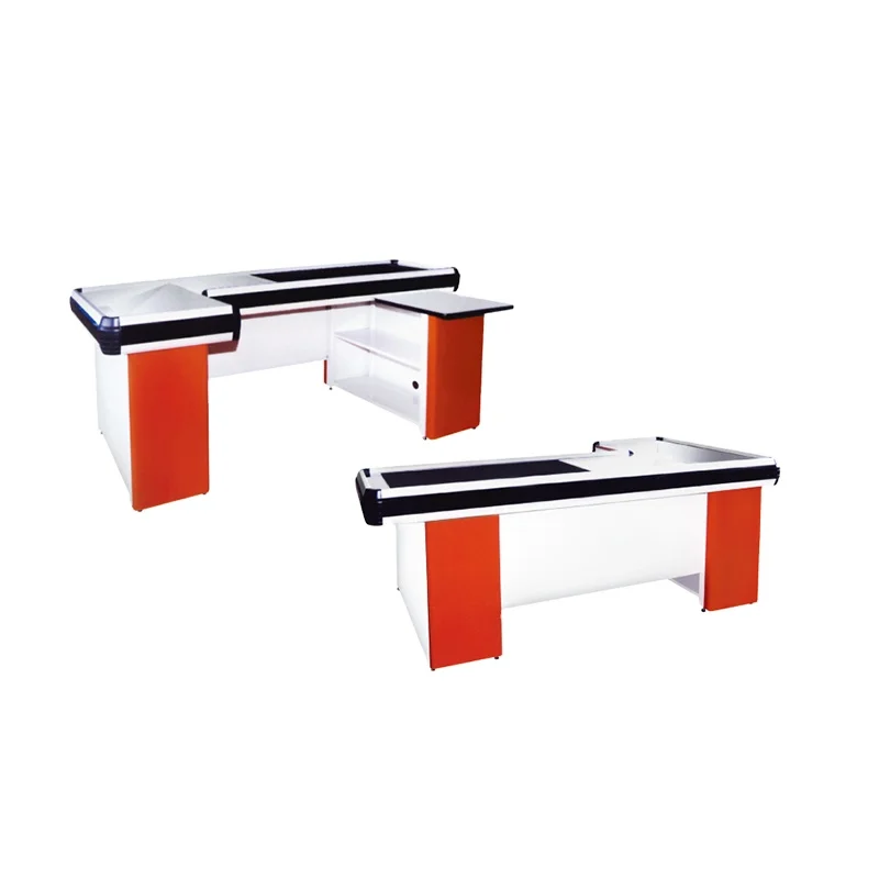 Steel check-out counter