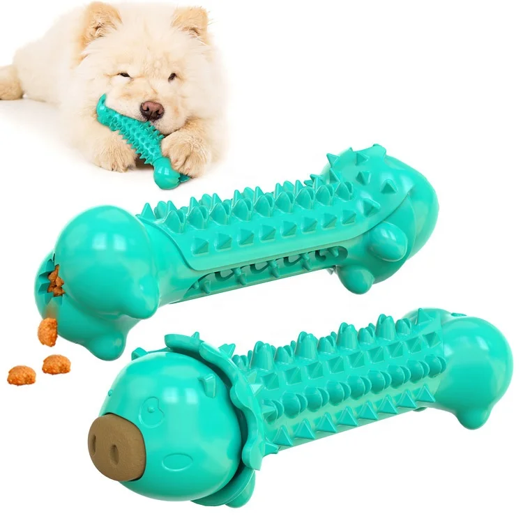 
Dog Teeth Stick Snacks Leaking Food Dog Toys Summer Water Floating Dog Toothbrush 