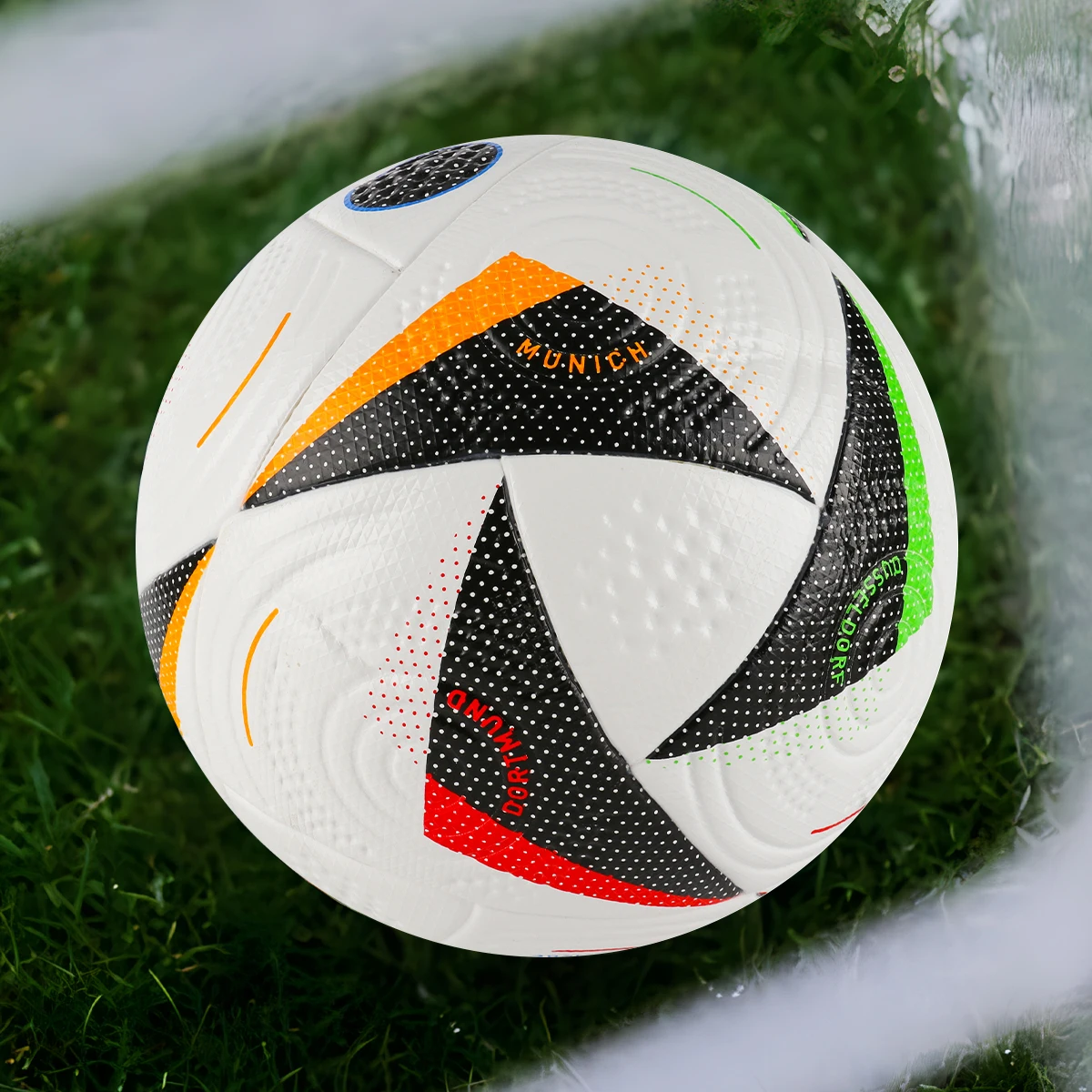 2024 Competition PU Football Hot Selling Size 5 Thermal Bonded Soccer Ball Custom PU Leather Profession Football