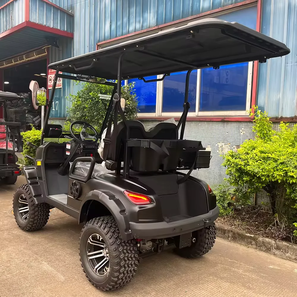 Electric off road Golf Cart Club Car with Lithium Battery Low Price 2 Seat New Energy Car for Sale 48v72v golf cart