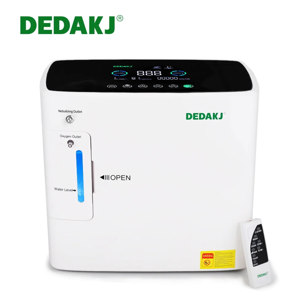 2021 DEDAKJ-2SW New Arrivals Medical 5L 9L 10L Hospital Home Use  portable oxygen concentrator price with nebulizer and CE & ISO