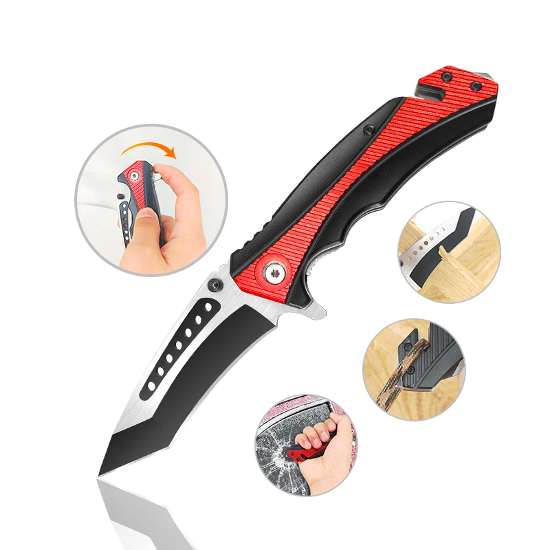 
Новый немецкий складной нож из высокоуглеродистой стали для повседневного использования, Лидер продаж на Amazon, карманный складной тактический нож для выживания в джунглях, кемпинга, охоты 