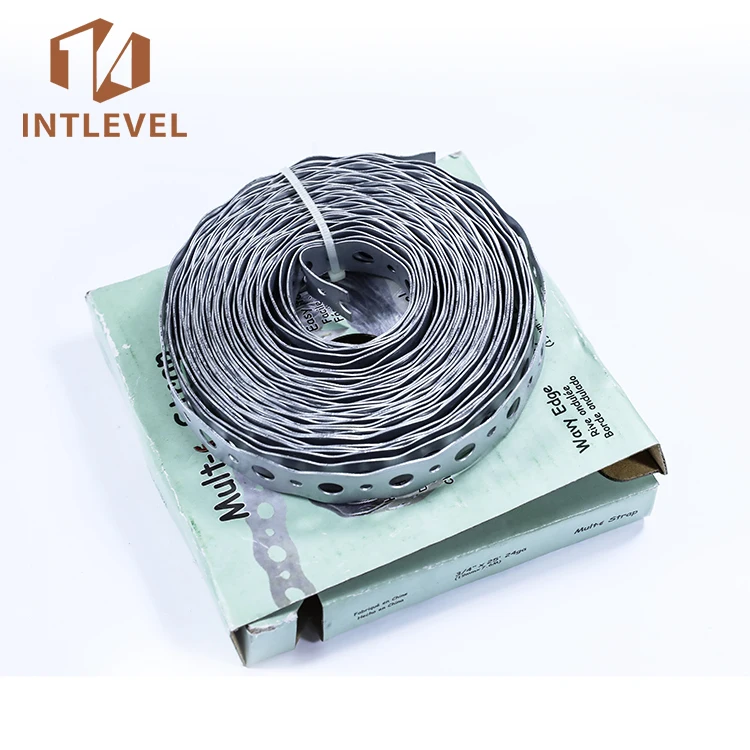 Professional Factory Galvanized Steel Fixing Band Most Popular Perforated strapping